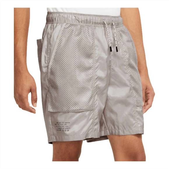 NEW JORDAN men's jumpman shorts in lt iron ore - Picture 2 of 6
